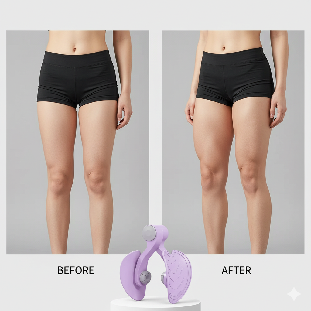 Multifunctional Thigh Master for Women - Pelvic Floor Muscle Exerciser and Inner Thigh Toning Equipment for Home Workout