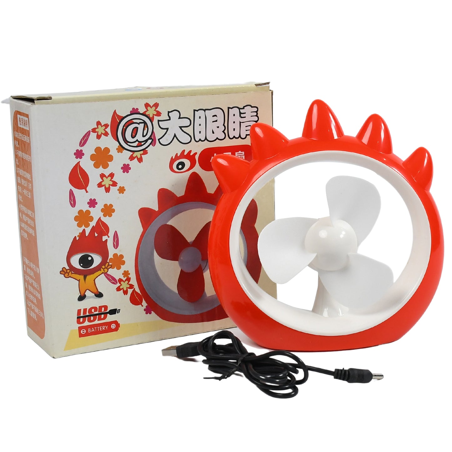 Mini Desktop Fan Rechargeable Table Fan Handheld Fan Usb Fan Desk Fan Cooling Fan For Home Office Car Multi Use Fan (Battery Not Include)