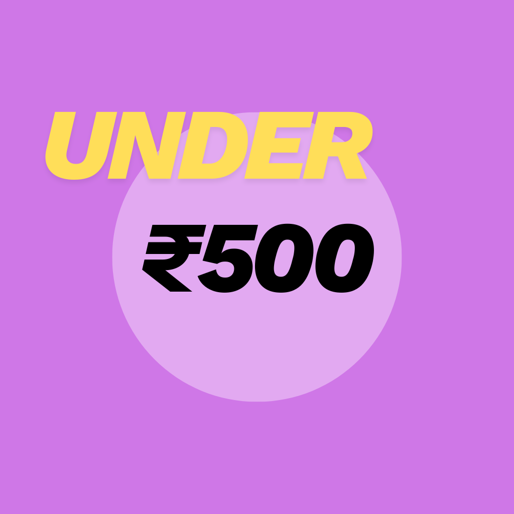 Under ₹500