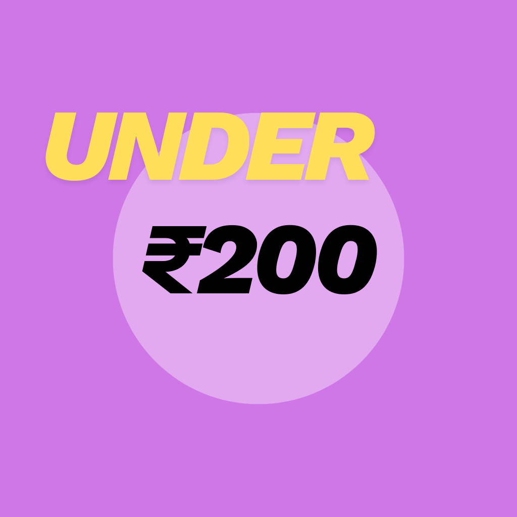 Under ₹200