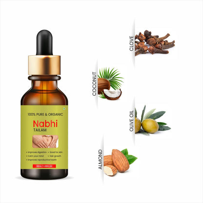 Nabhi Touch Ayurvedic Relief Oil For Belly