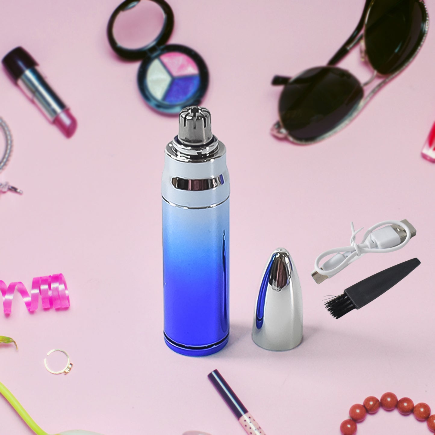 Nose Hair Trimmer For Men  Women Electric Nose Ear Eyebrow Hair Clipper