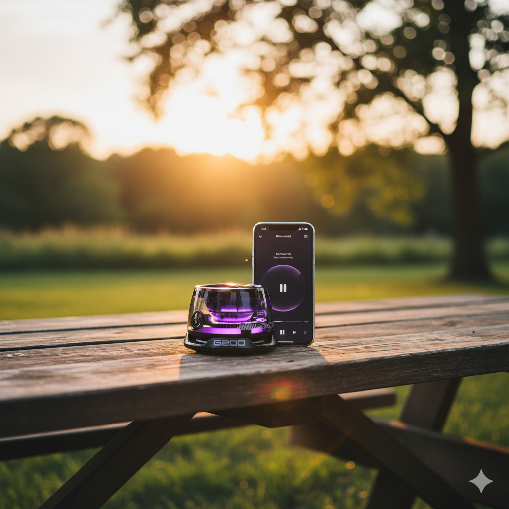 G200 Magnetic Bluetooth Speaker - Transform Any Space Into Your Personal Entertainment Zone 🎵