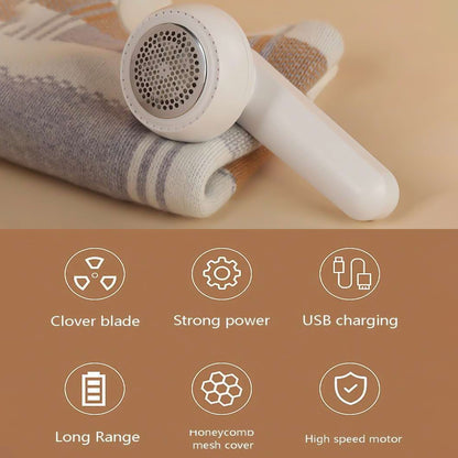 Portable Lint Remover With USB Cable