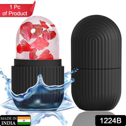 Face Ice Roller  Ice Roller For Face  Ice Roller For Face Massager  Face Ice Treatment Reduce Face Swelling And Under Eye Puffiness (Black)