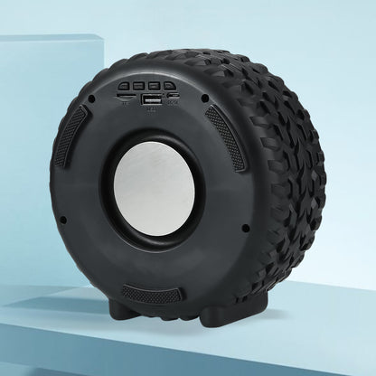 Portable Tyre  Wheel Shape Wireless Bluetooth Speaker
