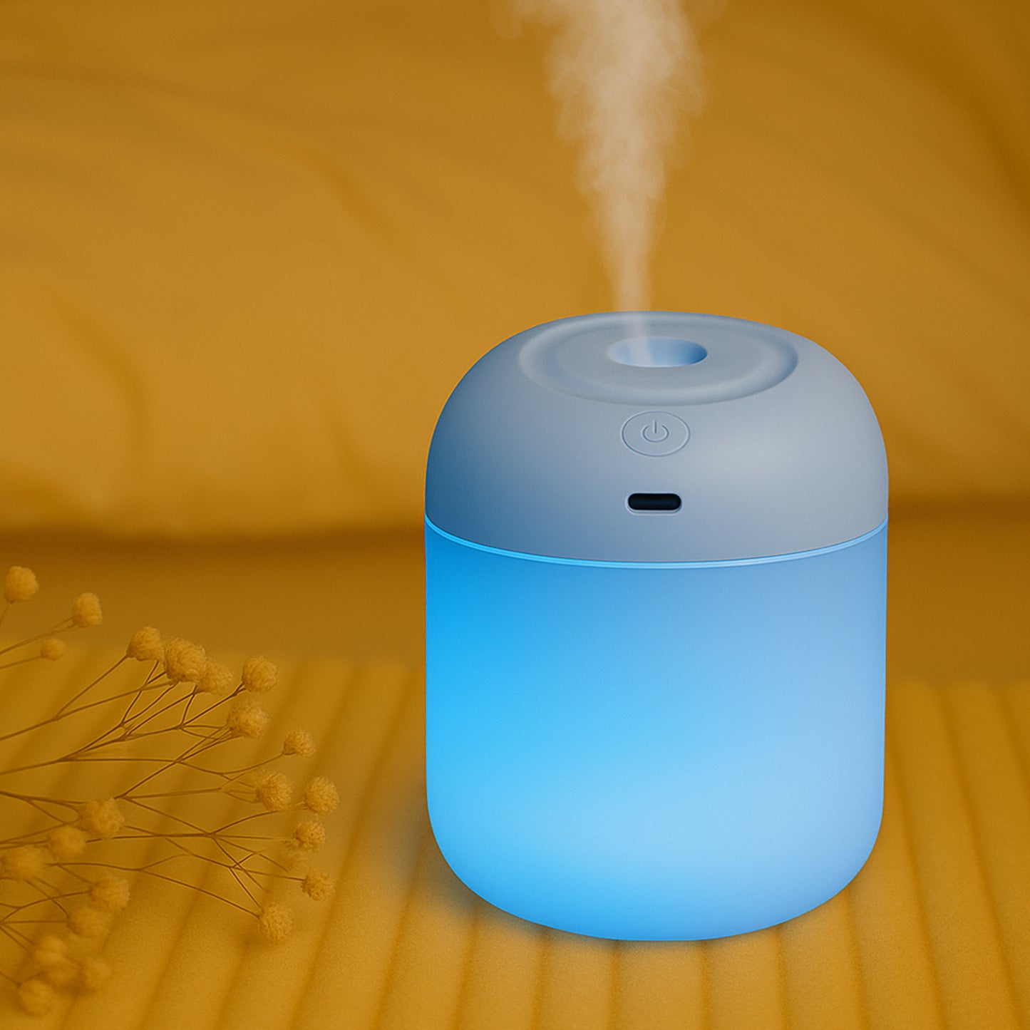 Humidifier Household Plastic Aromatherapy Machine (220 Ml  1 Pc)