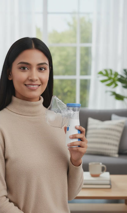 Portable Nebulizer Machine for Adults & Kids | Silent, Lightweight Cordless, Relief at Home